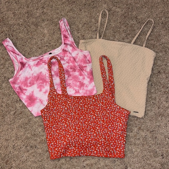 American Eagle Outfitters Tops - 3 summer tanks